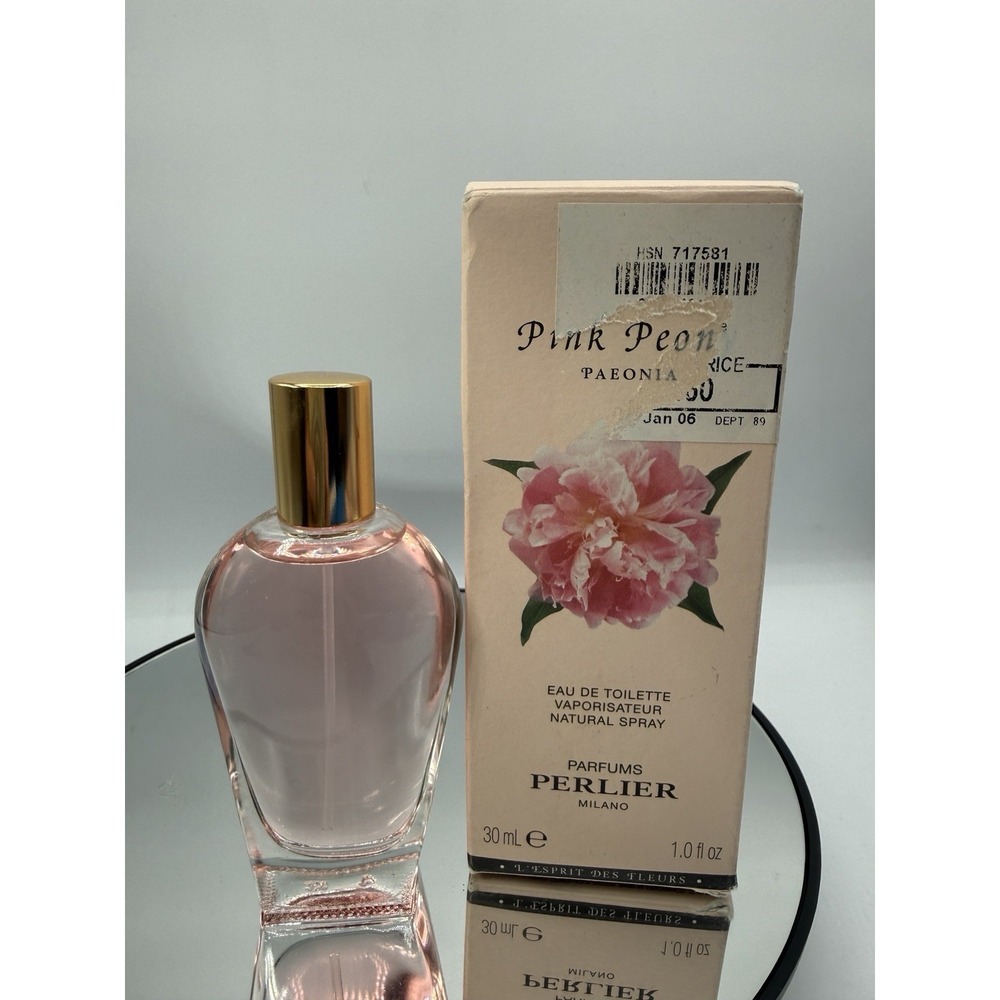 NEW Perlier Pink Peony Eau De Parfum - 1 Fl Oz
